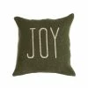 Best Pirce 🧨 Blankets & Pillows Creative Co-Op "Joy/Noel" Two-Sided Cotton Knit Pillow ⌛