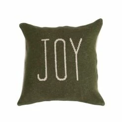 Best Pirce ๐งจ Blankets & Pillows Creative Co-Op "Joy/Noel" Two-Sided Cotton Knit Pillow โ