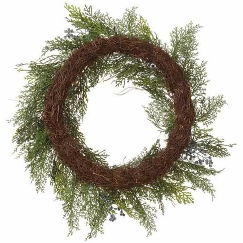 Brand new ✔️ Wreaths & Garland Allstate Floral 22" Juniper With Berry Wreath ✔️ - Image 2