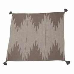 Budget 🧨 Blankets & Pillows Creative Co-Op Woven Throw With Aztec Pattern And Tassels ❤️