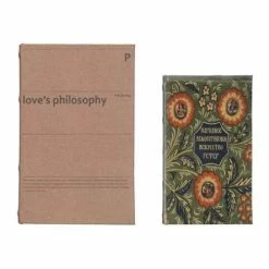 Flash Sale 🤩 Baskets & Trays Creative Co-Op Love's Philosophy Book Storage Boxes 👍