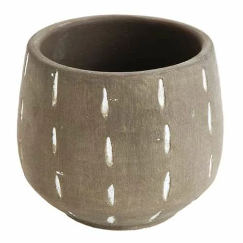 Coupon ๐ Vases & Pots Creative Co-Op Terracotta Planter With Hand-Painted Lines โญ