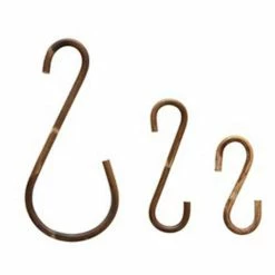 Outlet 🎉 Figurines & Sculptures Creative Co-Op 3 Pc Rattan S Hooks 😀