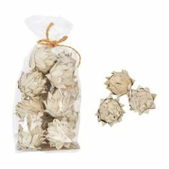 Wholesale 🧨 Florals & Picks Creative Co-Op Decorative Dried Natural Palm Leaf Artichoke 🔔