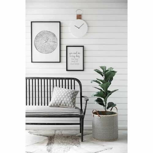 Cheap ๐ Florals & Picks Creative Co-Op Faux Fiddle Fig Leaf Plant In Pot โญ - Image 2