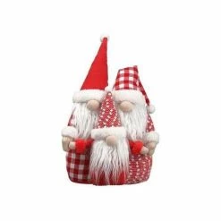 New 💯 Figurines & Sculptures Allstate Floral Bean Bag Santa Gnomes ✨