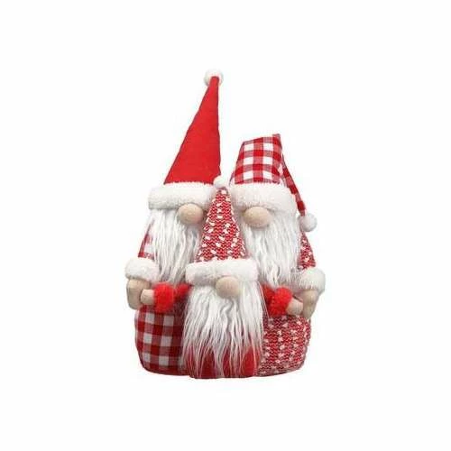 New ๐ฏ Figurines & Sculptures Allstate Floral Bean Bag Santa Gnomes โจ