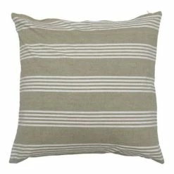 Hot Sale 🤩 Blankets & Pillows Creative Co-Op Square Cotton Woven Pillow With Stripes 👍