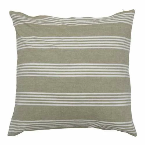 Hot Sale ๐คฉ Blankets & Pillows Creative Co-Op Square Cotton Woven Pillow With Stripes ๐