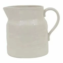 Flash Sale ⭐ Vases & Pots Creative Co-Op Stoneware Vintage Reproduction Pitcher 😀