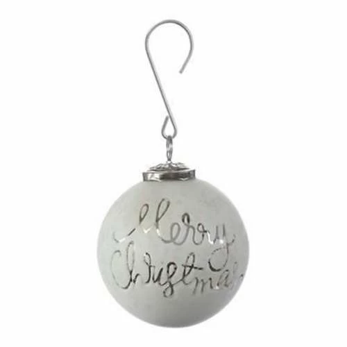 Cheapest ๐ Ornaments & Stockings Allstate Floral Merry ๐ Christmas Glass Ball Ornament ๐คฉ