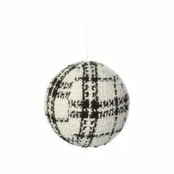 Promo 🎁 Ornaments & Stockings Allstate Floral Plaid Ball Ornament ❤️