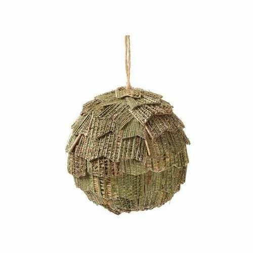 Best deal 🥰 Ornaments & Stockings Allstate Floral 3.74" Banana Leaf Ball Ornament 🔔