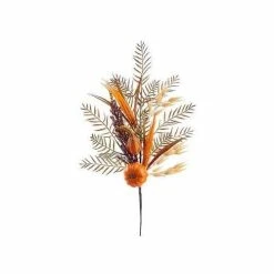 Top 10 😍 Florals & Picks Allstate Floral 19" Pumpkin/Plastic Wheat Grass Spray 🔔